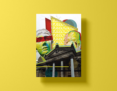 Collage poster design "Istanbul Archaeological Museum"