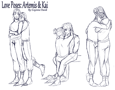 Love Poses: Artemis & Kai Alexander