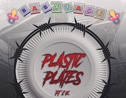 Babyface cover art for single "Plastic Plates"