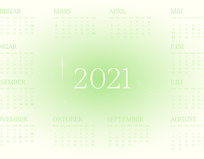 2021 calendars