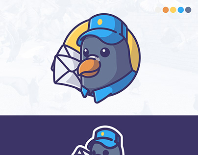 Pigeon "Postman" Mascot 🕊️