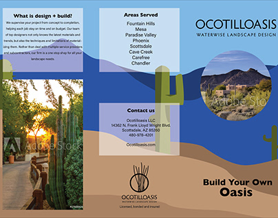 Ocotilloasis Brochure Design