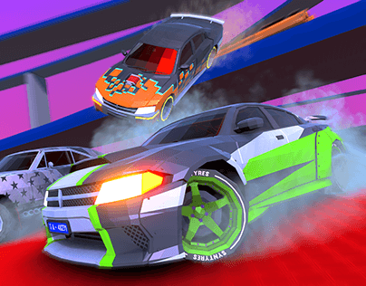 Car Stunt game Polygon 1