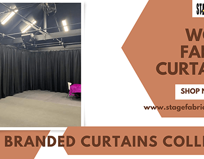 Wool Fabric Curtains - Stage Fabrics Direct