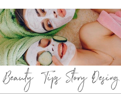 Beauty Tips Story Design