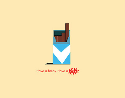 Kitkat Print Ad campaign