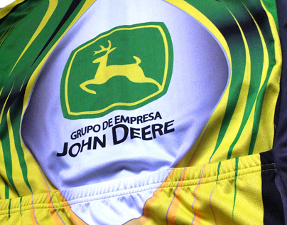 Corporate jersey. Team rider JOHN DEERE