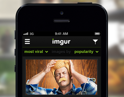 imgur iOS App Concept