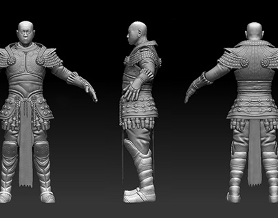 3D Character Digital Sculpting