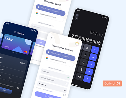 Daily UI Collection | 01