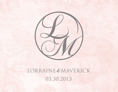 L&M Wedding Logo