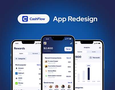 CashFlow — Online Payment App Redesign