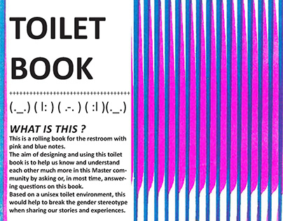 Toilet Book - Gender Color Stereotype 厕所阅读手卷