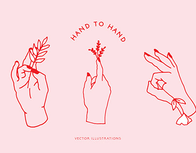Hand to Hand Illustrations By: Emma.Make