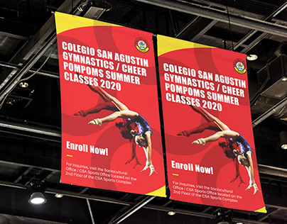Colegio San Agustin | Gymnastics Clinic Poster