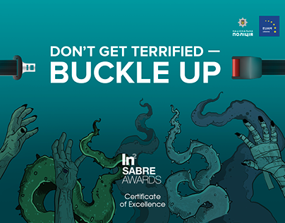 Don't get terrified — buckle up | campaign case + TV