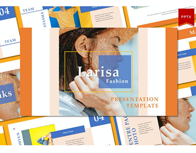 Larisa fashion presentation template