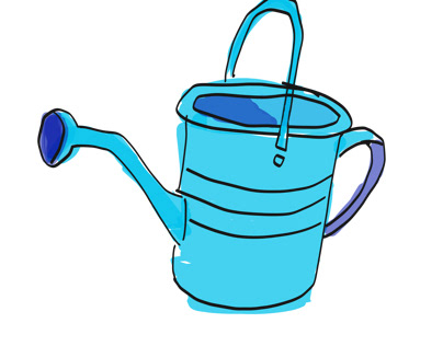 WATERING CAN.