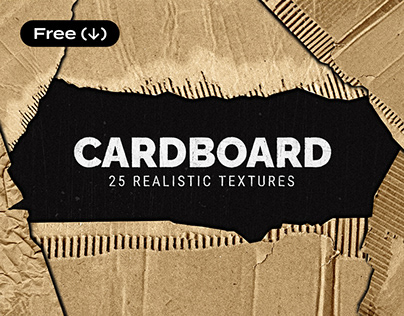 Realistic Cardboard Textures