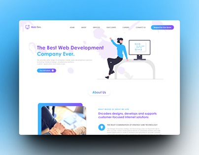 Web Dev Agency Website