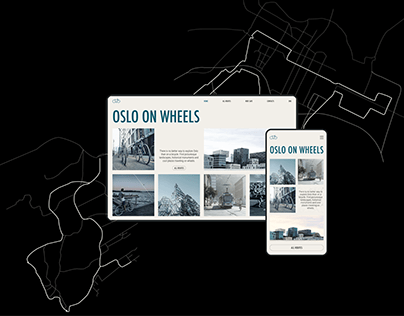 OsloOnWheels – responsive website with Oslo bike routes