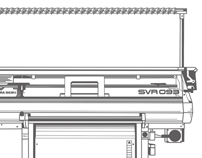 Desenho Máquina SVR093 - Shima Seiki