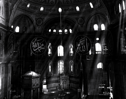 Light of faith in Aya Sofia | Istanbul