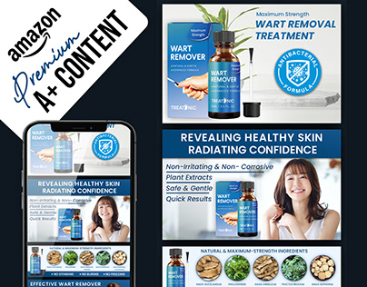 Wart Removal || A+ content || Amazon EBC