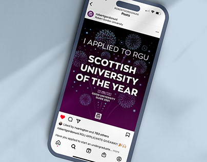 Robert Gordon University: Instagram Competition