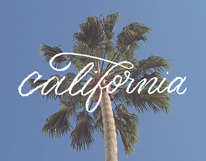 California Lettering
