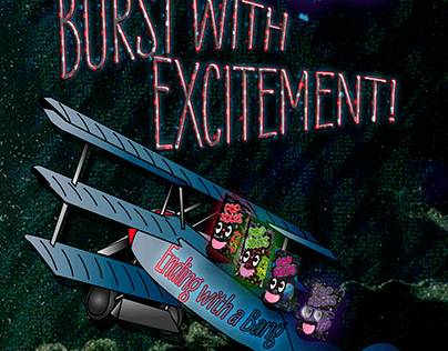 Burst with Excitement Event Poster