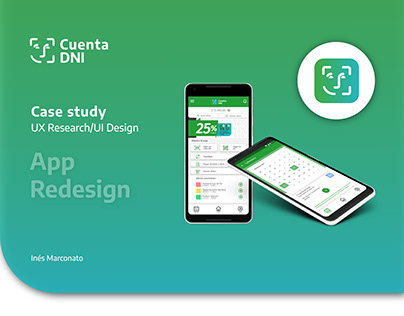 UX/UI Design - Cuenta DNI App