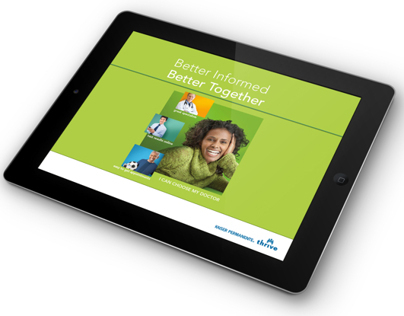 Kaiser Permanente iPad Communication Sales Tool
