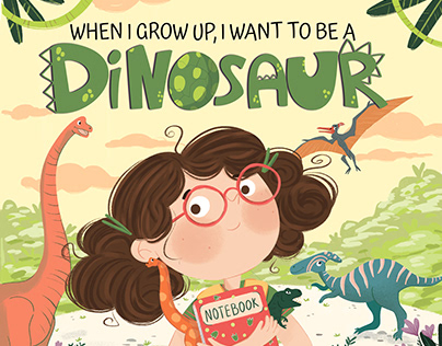 When I Grow Up, I Want To Be a Dinosaur picture book