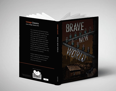 Brave New World - Book Cover Design