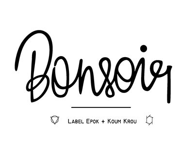 LogoTypo - Bonsoir X Label Epok