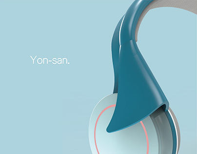Yon-san 藍芽耳罩式耳機 | Product Design