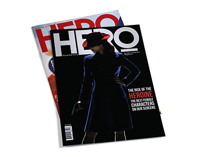 Hero Magazine Agent Carter Front Cover
