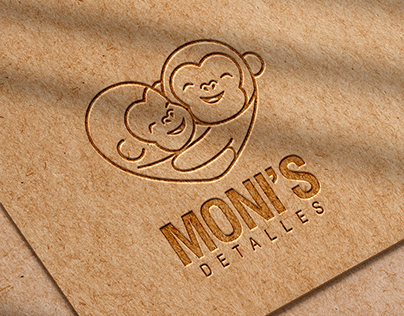 Logo e isotipo - Moni's Detalles