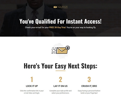Thank you page | Order Confirmation in clickfunnel
