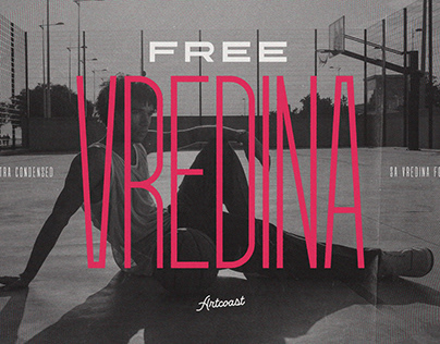 FREE FONT: SA Vredina | Thin Ultra Condensed