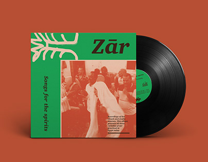 LP & CD design / Zar "Songs for the spirits"