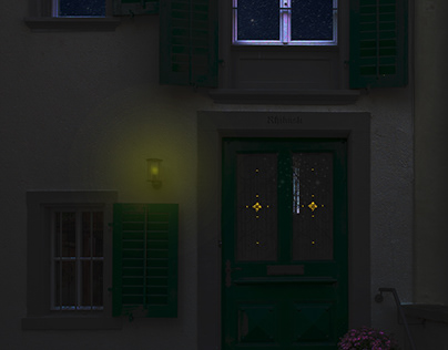 House At Night
