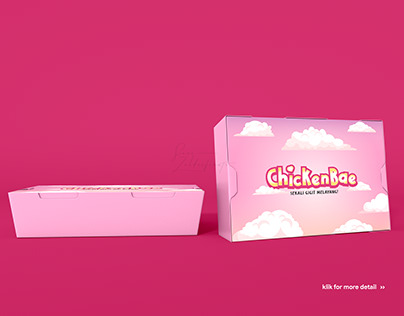 Paper Lunch Food Box (ChickenBae)
