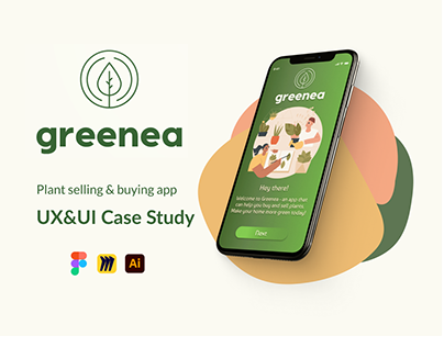 UX & UI Case Study - Plant selling and buying app