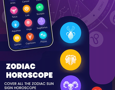Horoscope Android Application - UX/UI - App