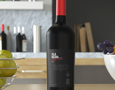 Isla Negra Red Wine (Re-design)