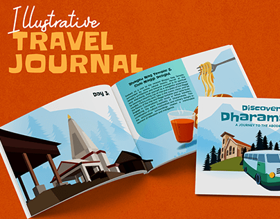 Illustrative Travel Journal - Discovering Dharamshala