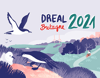Wish card 2021 for DREAL Bretagne