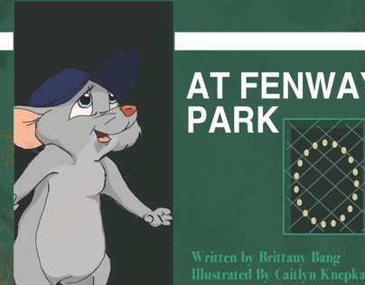 Little Mouse At Fenway Park - Childrens Book